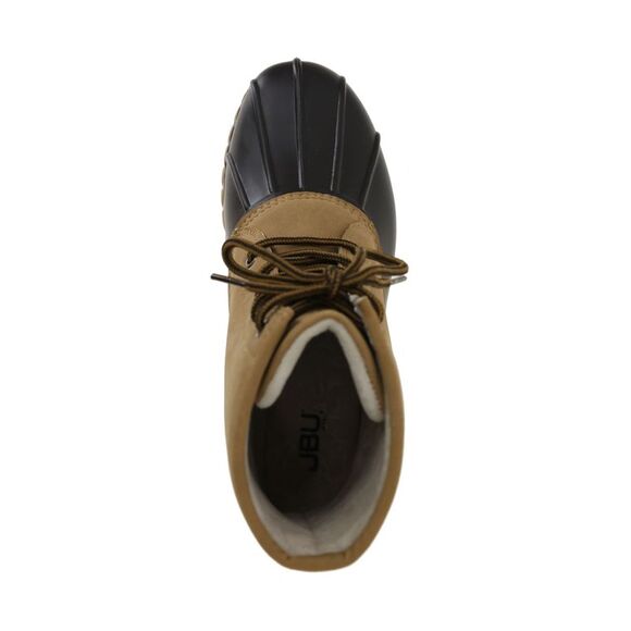 NWT JBU BY JAMBU Mens Brown Maine Round Toe Block Heel Duck Boots 13 M - Picture 3 of 4